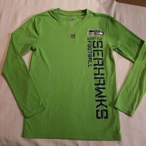 Seattle Seahawks long sleeved shirt kids Medium 10/12